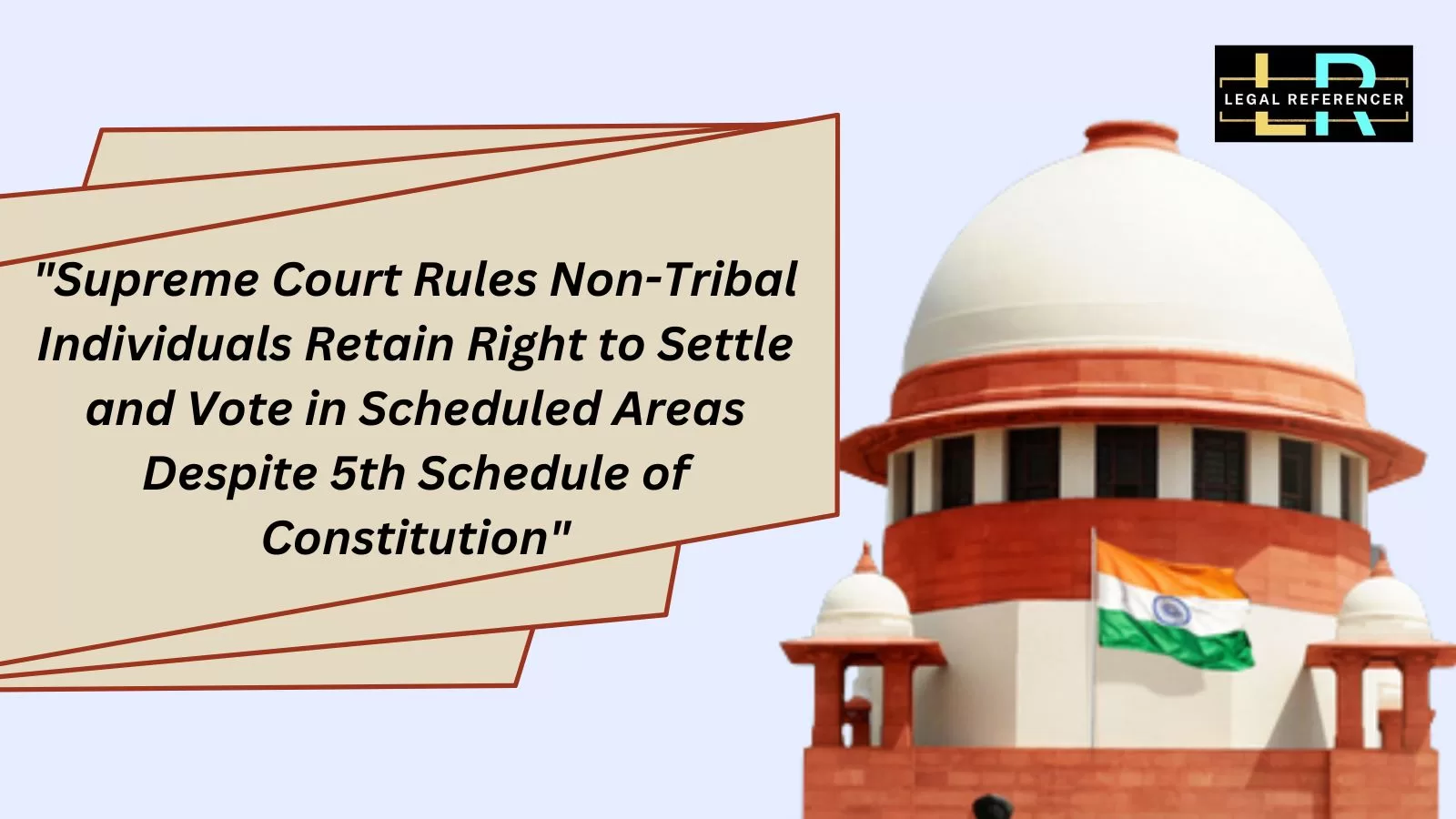 5th Schedule of the Constitution