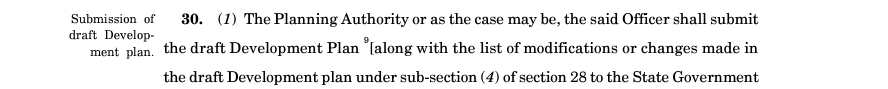 Section 30 of MRTP act 1966